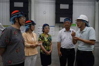 曹振雷主任考察九江醫(yī)衛(wèi)用非織造產(chǎn)業(yè)，走訪必得福與貝里國(guó)際引領(lǐng)行業(yè)高質(zhì)量發(fā)展